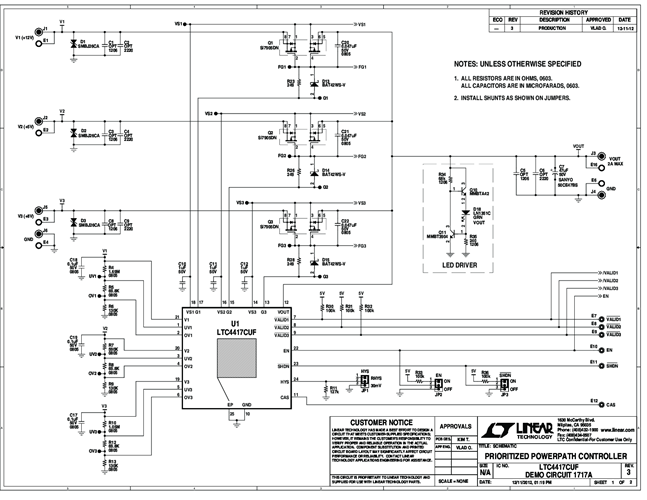 DC1717A - Schematic