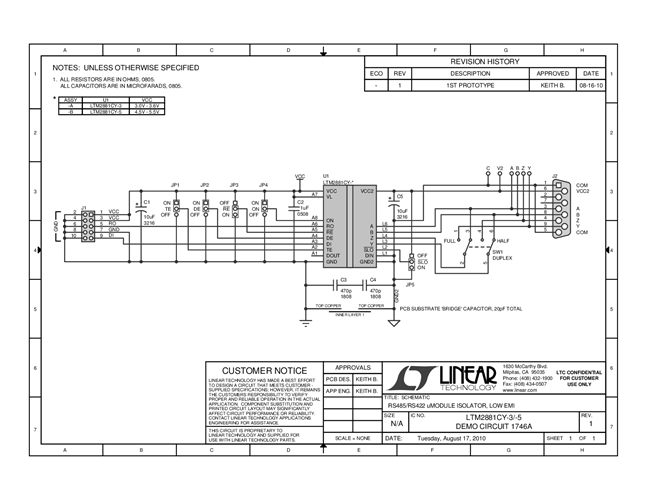 DC1746A-A - Schematic