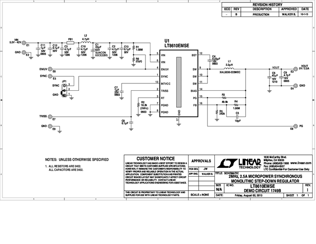DC1749B - Schematic