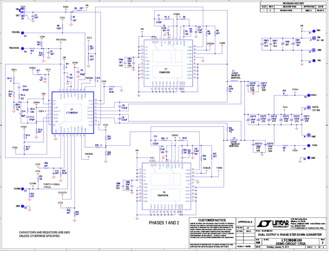 DC1755A - Schematic