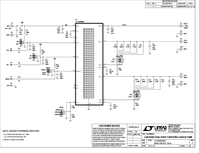 DC1793A - Schematic