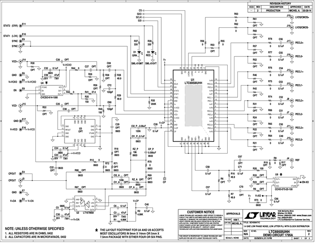 DC1795A - Schematic