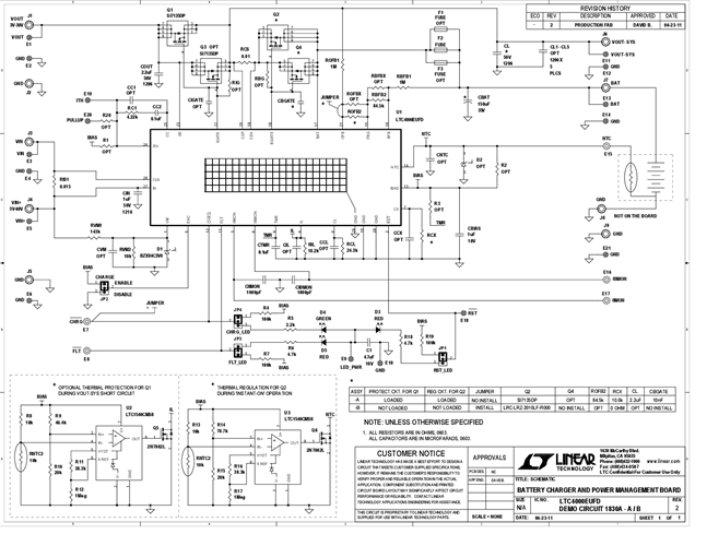 DC1830A-A - Schematic