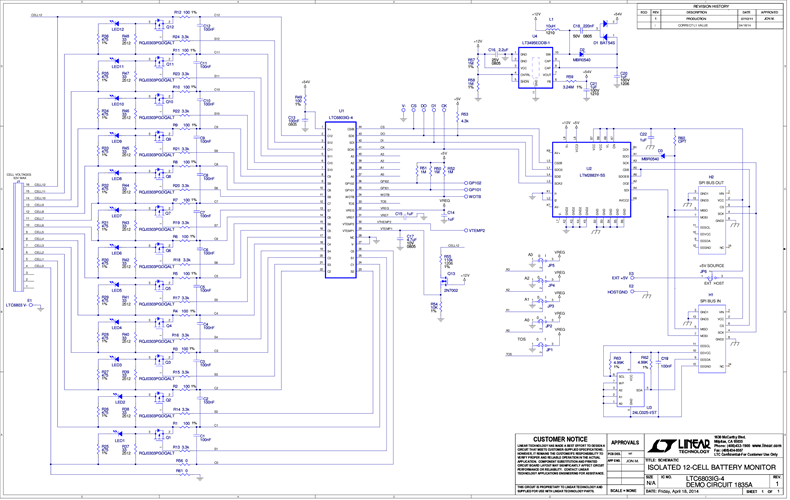 DC1835A - Schematic