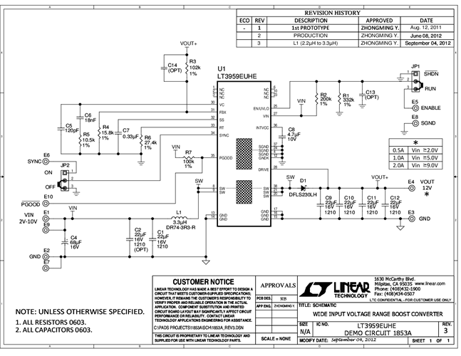 DC1853A - Schematic