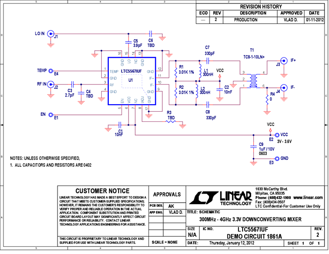DC1861A - Schematic