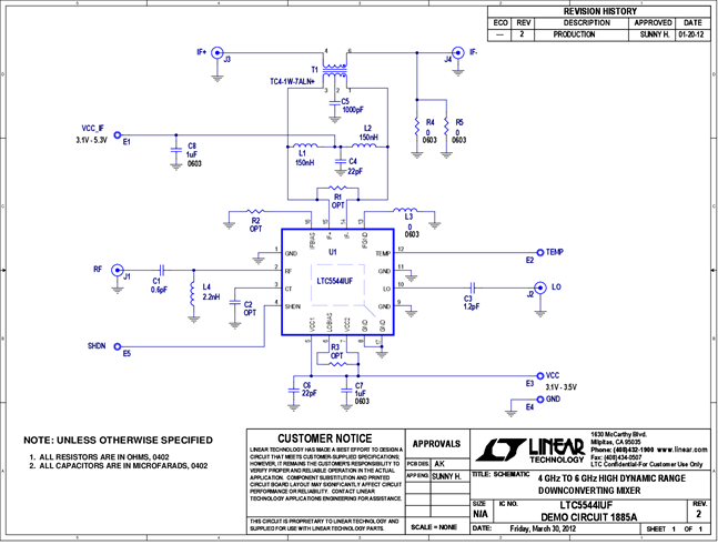 DC1885A - Schematic