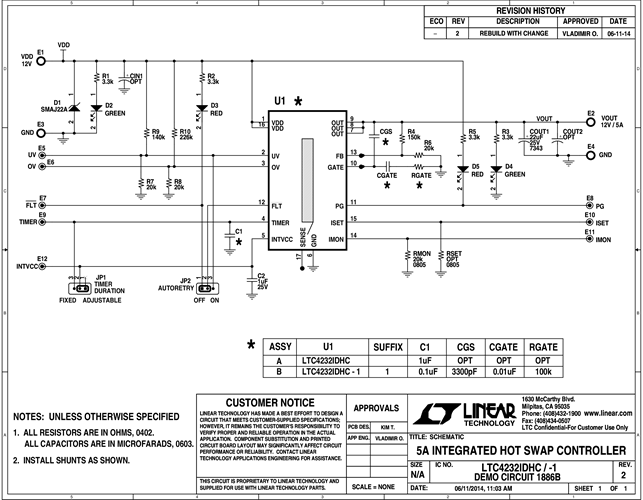 DC1886B - Schematic