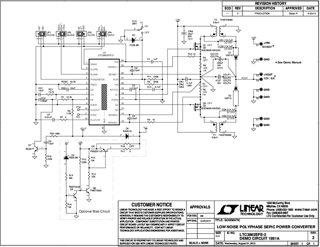 DC1891A - Schematic