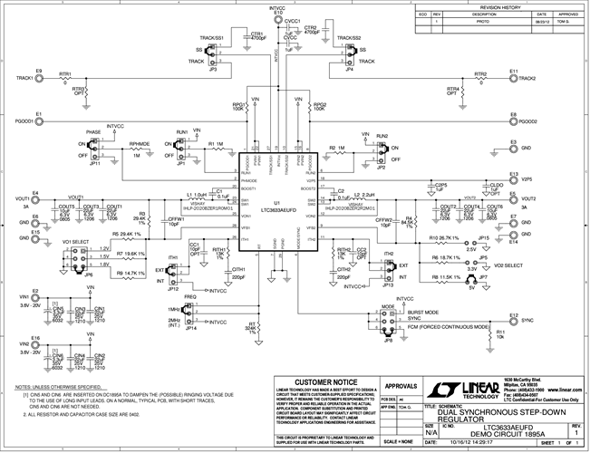 DC1895A - Schematic