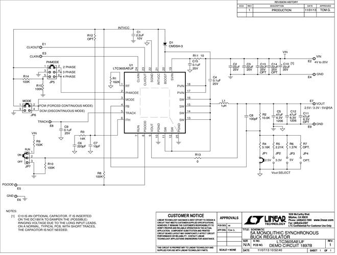 DC1897B - Schematic