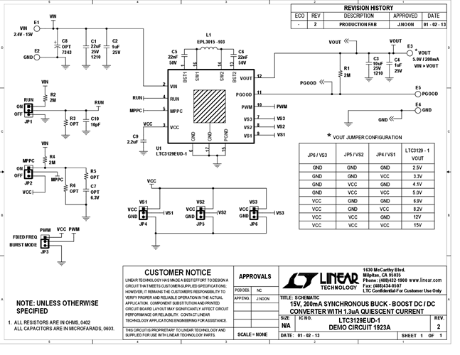 DC1923A - Schematic