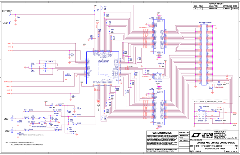 DC1945A - Schematic