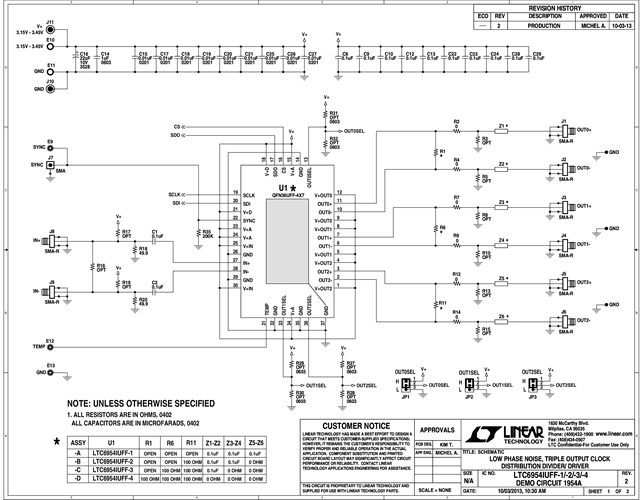DC1954A - Schematic