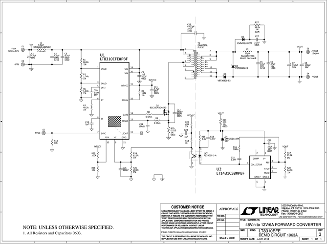 DC1963A - Schematic