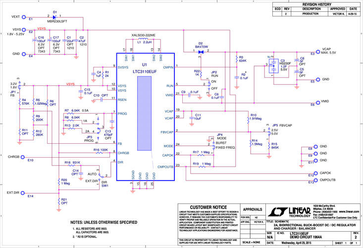 DC1964A - Schematic