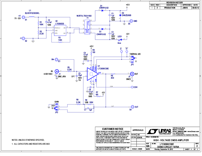 DC1979A - Schematic