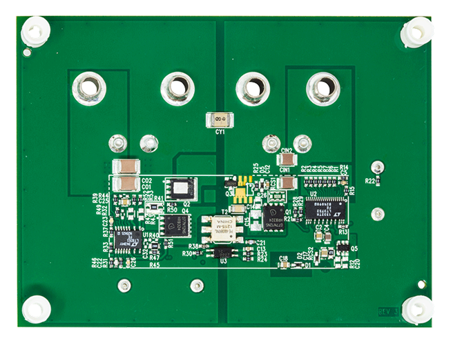 DC1994A Evaluation Board - Bottom View