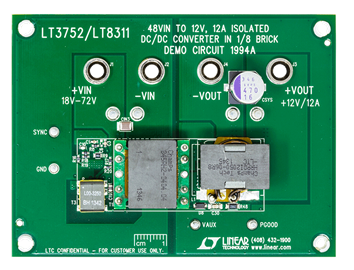 DC1994A Evaluation Board - Top View