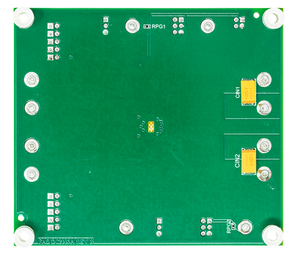 DC2003A Evaluation Board - Bottom View