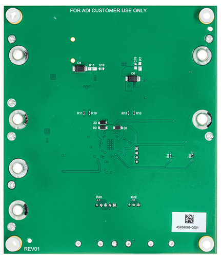 DC2044B Evaluation Board - Bottom View