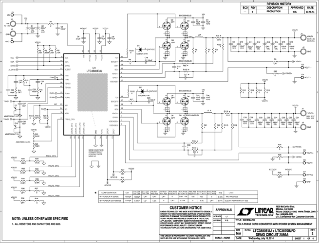 DC2089A - Schematic