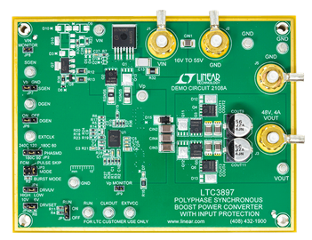 DC2108A Evaluation Board - Top View