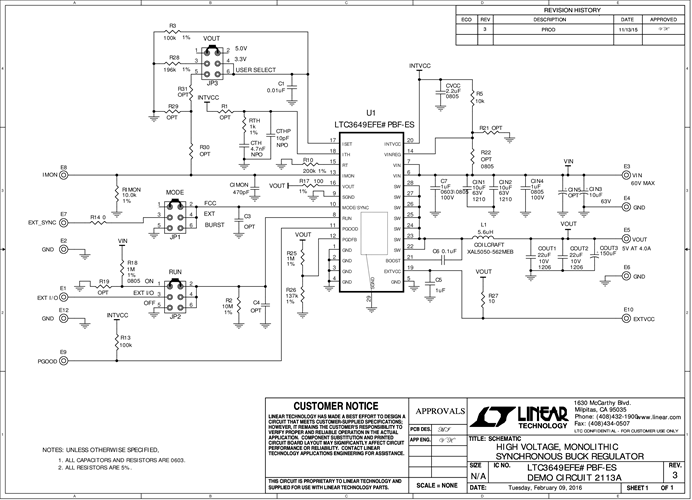DC2113A - Schematic