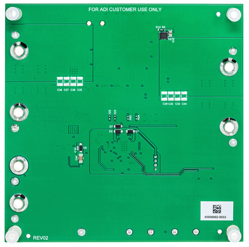 DC2134B Evaluation Board - Bottom View