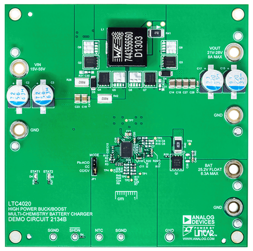 DC2134B Evaluation Board - Top View