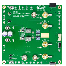 DC2174A-B Evaluation Board - Top View