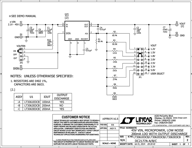 DC2177A-A - Schematic