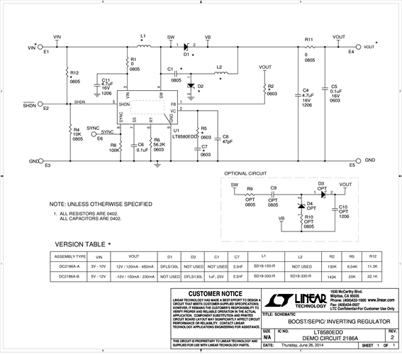 DC2186A - Schematic