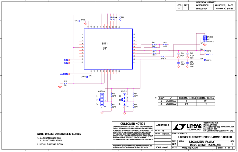 DC2252A - Schematic