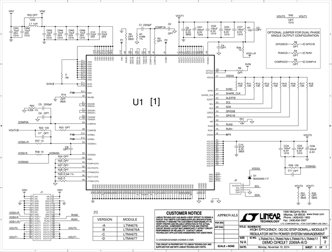 DC2269A - Schematic