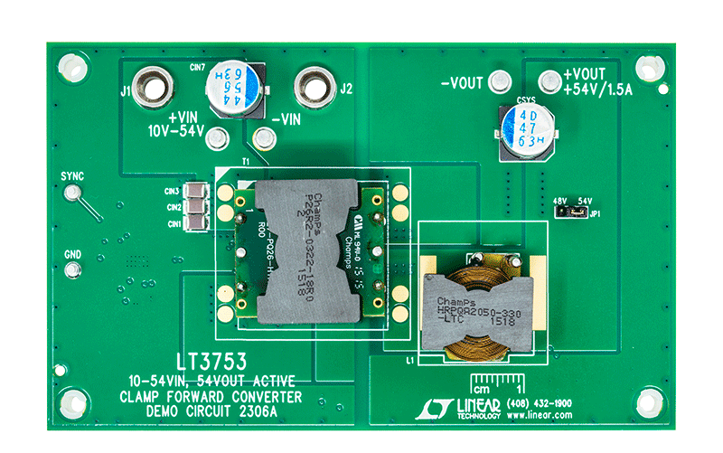 DC2306A Evaluation Board - Top View