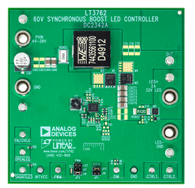 DC2342A Evaluation Board - Top View