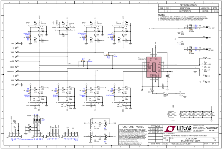 DC2364A - Schematic