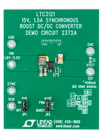 DC2372A Evaluation Board - Top View