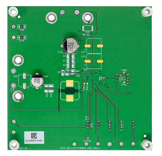 DC2374B Evaluation Board - Bottom View