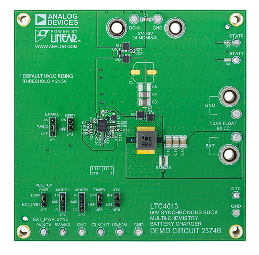 DC2374B Evaluation Board - Top View