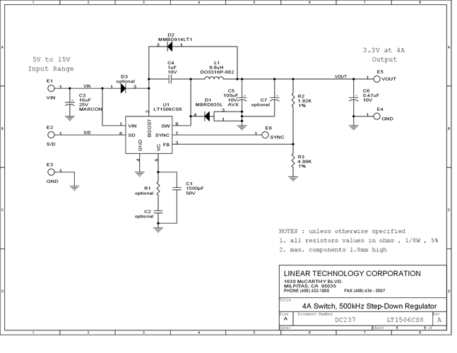 DC237A - Schematic