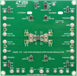 DC2383A-A Evaluation Board - Top View