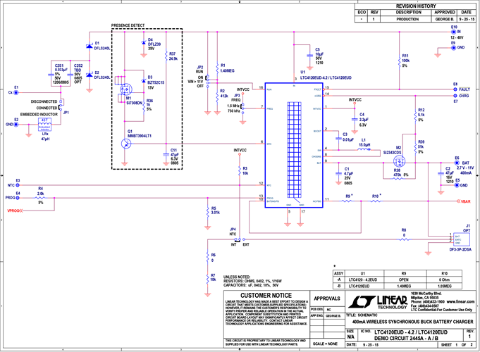 DC2445A - Schematic