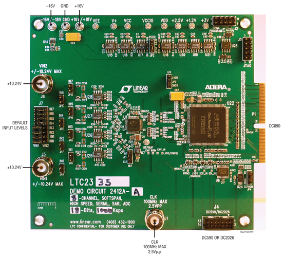 DC2412A - Demo Board Image