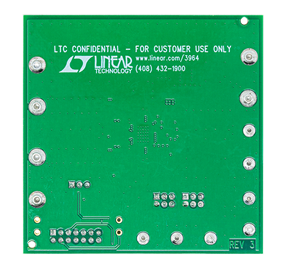 DC2424A Evaluation Board - Bottom View