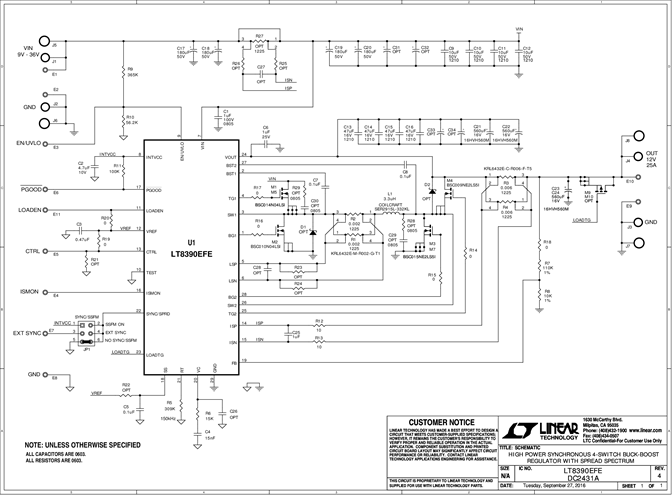 DC2431A - Schematic