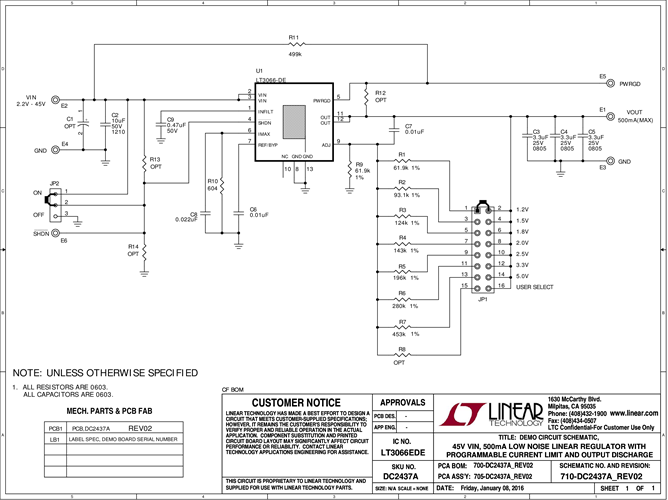 DC2437A - Schematic