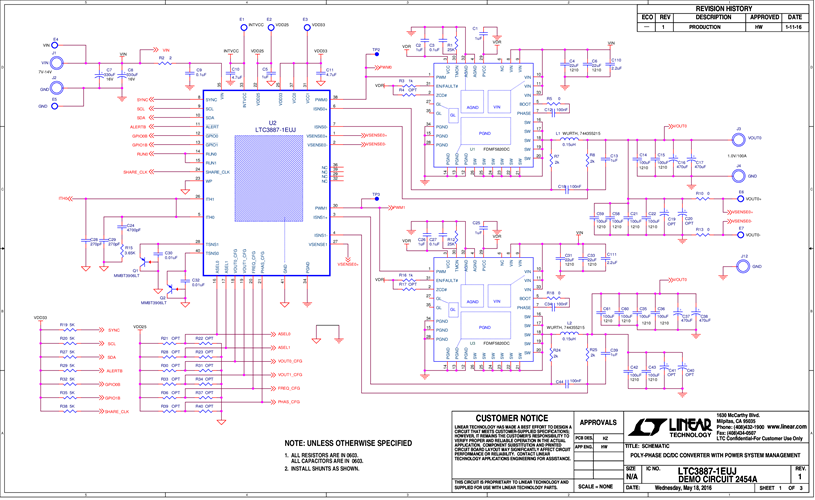 DC2454A - Schematic