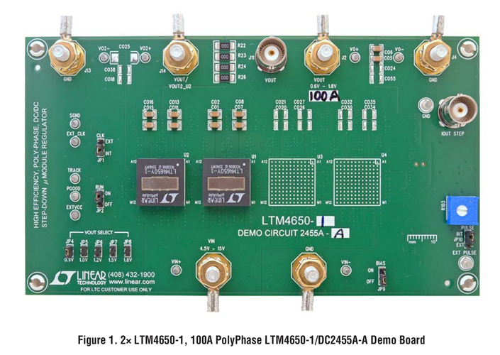 DC2455A-A Demo Board Image